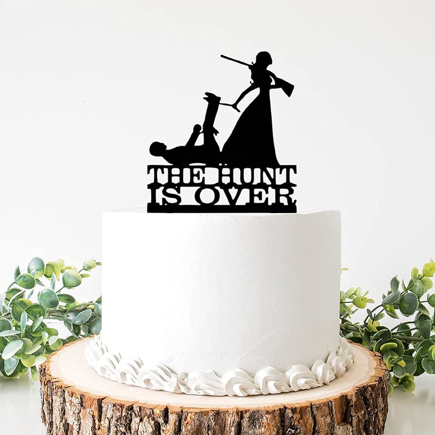Fabulous Birthday Cake Topper Bride Dragging Hunting Groom Tied Up The Hunt  Is Over Hunting Cake Topper Personalized Cake Topper Custom Cake Decor Cake  Top Party Decor Funny Cake Topper | Walmart