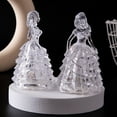 thumbnail image 4 of Uutvmp Luminous Acrylic Colorful Princess Night Light, Christmas Decorations Iridescent Night Light, Crystal Lamps Creative Decorative Ornaments, Children's Bedroom Bedside Lamps, 4 of 9