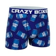 thumbnail image 3 of CRAZYBOXER Bud Light Cans All Over Men's Boxer Briefs, 3 of 4