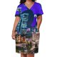 thumbnail image 3 of Worm in the City vestido suelto con bolsillos vestido de noche de lujo para mujer ropa de mujer vestidos largos, 3 of 7