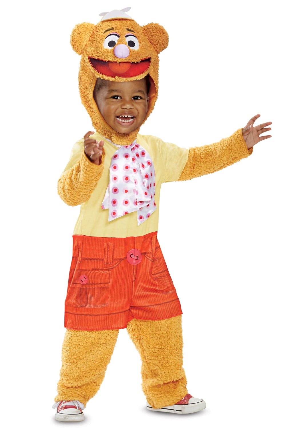 Sock Monkey Puppet Toddler Size M 3T-4T Child Halloween Costume New Vest 