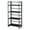 Black/Black, variant on Xtra Folding 4 Tier Bookshelf, Black