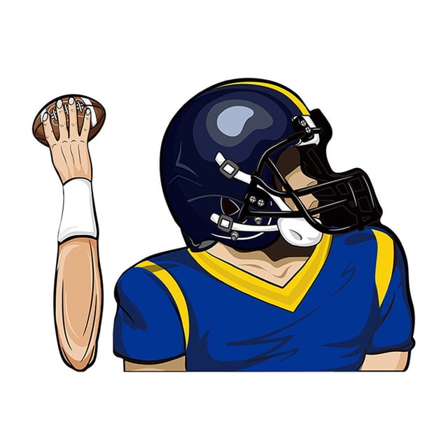 Football Quarterback Wiper Stickers Car Windshield Wiper Stickers Car Car Stickers