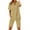 Beige, variant on GILIGEGE Linen Sets for Women 2 Piece Summer Women's Solid Color Fashion Casual Cotton Linen Pocket Long Sleeve Shirt Short Jacket Suit Lounge Beach Vacation Two Piece Outfits Tracksuits Beige L