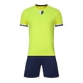 thumbnail image 2 of Bovxnpu Boys Athletic Shorts and Performance T-Shirt Clothes Set Short Sleeve Crewneck Kids Athletic Breathable Mesh Shorts Set, 2 of 5