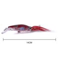 thumbnail image 1 of Señuelo de pesca de calamar 140 mm 40 g Wobbler Bait Soft Skirt Tail Crankbait (05) Likrtyny Para estrenar, 1 of 6