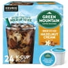 Green Mountain Coffee Roasters Brew Over Ice Hazelnut Cream, Single Serve Keurig K-Cup Pods, Flavored Iced Coffee, 24 Ct