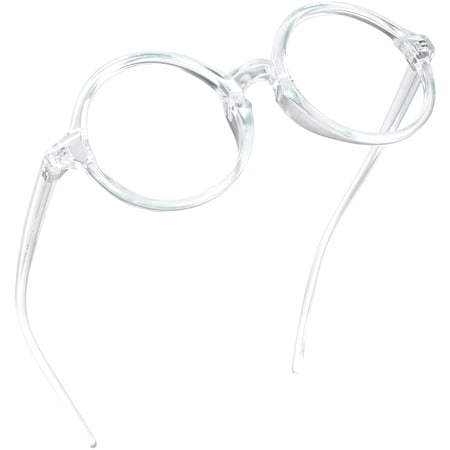 LifeArt Blue Light Blocking Glasses, Anti Eyestrain, Computer Reading Glasses, Gaming Glasses, TV Glasses for Women Men, Anti Glare (Clear, +3.75 Magnification)
