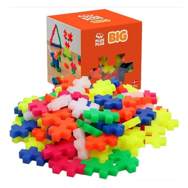 Juguete de construcción PLUS PLUS BIG, 100 piezas