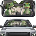 thumbnail image 2 of 3D Lizard Windshield Sunshade Universal Fit Cars Suv Truck, 2 of 6