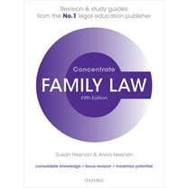 Concentrate Family Law Concentrate: Law Revision and Study Guide, (Paperback)