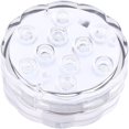 thumbnail image 1 of Decorative Light Submersible 10 LED Multicolor Waterproof Light RGB for Vase Wedding Party Fish Tank Decoration, 1 of 7