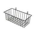 thumbnail image 2 of simhoa Metal Hanging Wire Basket Iron Grid Basket with Hooks for Pantry Living Room L, 2 of 8