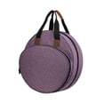 thumbnail image 4 of Bolsa organizadora para proyectos de bordado con cremallera, bolsa de almacenamiento para punto de cruz, portátil. Violeta, 4 of 9