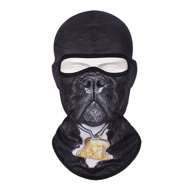 Gorro Con Estampado Animal, Transpirable, De Secado Rápido Y Absorción De Sudor, Para Hombre Y Mujer, Para Ciclismo Al Aire Libre, Con Diseño Adorable De Mascota, Con Banda Para El Cuello Con Estamp
