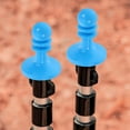 thumbnail image 1 of BESTYASH 4pcs Camping Tent Pole Caps Sky-Blue Plastic Stability Support For Outdoor Use, 1 of 6
