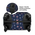 thumbnail image 4 of Lsque Star Dog Paw Printed Luggage Cover, Travel Luggage Protector,Scratch and Dirt Resistant, Fits 18-32 Inch Luggage - Large, 4 of 9