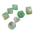 thumbnail image 1 of Juego de dados de números poliédricos, juego de mesa de acrílico, juguetes de dados, resistente al agua, resistente al desgaste, tipo 4, 7 Uds., 1 of 5