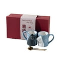 thumbnail image 1 of Mugs for Couples, 300Ml Ceramic Cute Couple Water Mug Gift Set Accent, 1 of 6