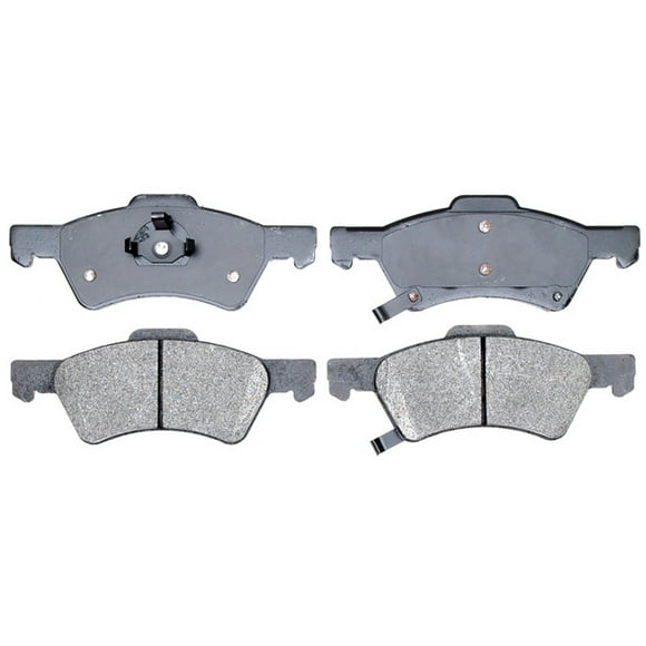Raybestos Brakes SGD857M Brake Pad Service Grade OE Replacement; Semi-Metallic