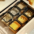 thumbnail image 6 of KYaiguo Large Capacity Cereal Storage Container Kitchen Storage Box with Lids Compartment(44OZ), 6 of 6
