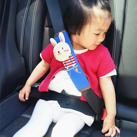 Gohope Big Cartoon Animals Car Seat Belt Covers For Kids Pillow Adjust Vehicle Shoulder Pads Headrest Neck Support Canada - Childrens Seat Belt Pad