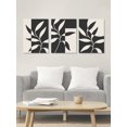thumbnail image 1 of 3pcs Floral Pattern Unframed Painting, Abstract Wall Art Prints For Home Decor, 1 of 5