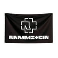 thumbnail image 2 of Bannière 3x5ft Rammste Rock Band en Polyester Impression Numérique Musique Memorabilia pour Décoration Haute Qualité, 2 of 5