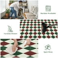 thumbnail image 6 of RUG ROBOT 2'6''x8' Christmas Runner Rugs for Hallway, Washable Non-Slip Checkered Kitchen Runner Rug, Farmhouse Xmas Holiday Rug for Entryway, Bedroom, Laundry Indoor Christmas Decor, 6 of 9