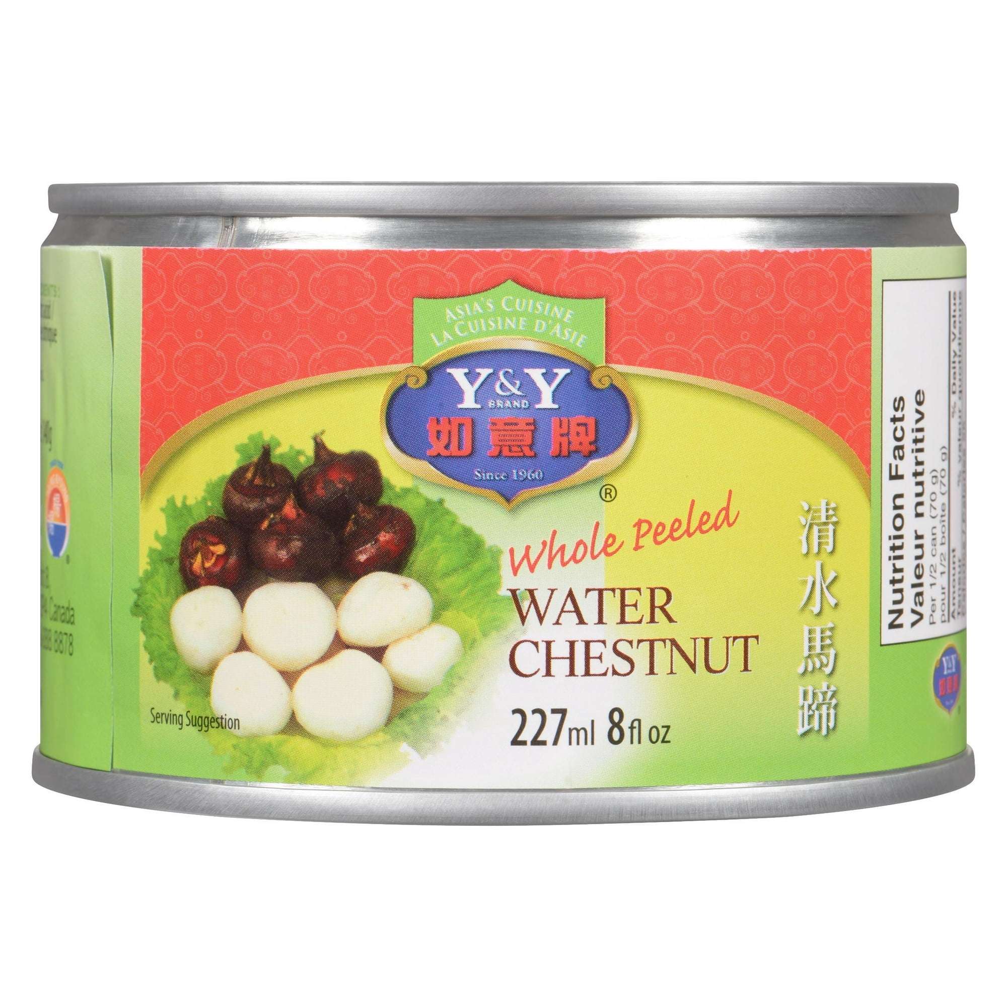 Y&Y Whole Peeled Water Chestnut