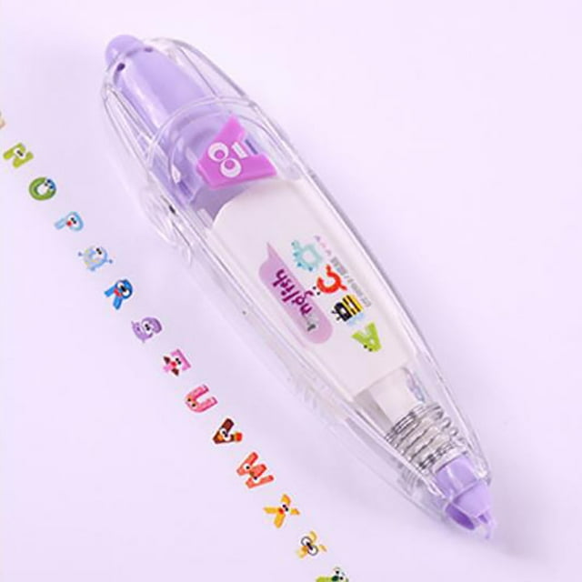 Cqxid Pen Under $5 Creative lace Decoration Correction Tape Cartoon Decorative Tape Pen