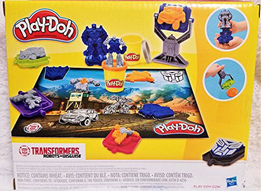 Play Doh Transformers Robots in Disguise 13 Piece Activity Set