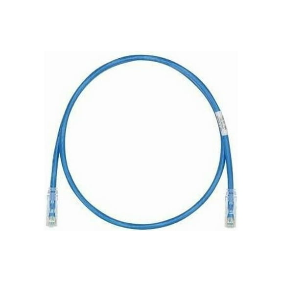 Panduit Tx6-28 Category 6 Performance Patch Cable Rj-45 (m) To Rj-45 (m) 4 Ft Utp Cat 6 Booted, Halogen-free, Stranded Blue