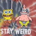 thumbnail image 5 of Mens Spongebob Squarepants Classic Hoodie - Spongebob, Patrick & Krusty Krab Tie Dye Hoodie Sweatshirt Tie Dye, Small, 5 of 7