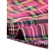 thumbnail image 5 of Vestido sin mangas de mujer con estampado de cuadros y cremallera frontal en color rosa intenso, 5 of 6