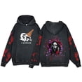 thumbnail image 3 of Sudaderas con capucha con cara de fantasma para hombre, ropa de calle Harajuku con estampado de terror de película, Hip Hop, Y2k, Tops casuales Unisex, 3 of 4