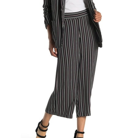 striped cropped pants