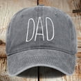 thumbnail image 2 of Hats for Men Vintage Wide Brim Baseball Cap Embroidered Letter Dad Hat Adjustable Cotton Baseball Caps for Men Outdoor Golf Fishing Sun Protection, 2 of 4