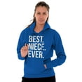 thumbnail image 5 of Best Niece Ever Cute Family Relative Hoodie Sweatshirt Women Brisco Brands L, 5 of 6