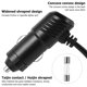 thumbnail image 3 of Muyoka Divisor de encendedor de cigarrillos de 3 enchufes 120W 12V 24V encendedor de cigarrillos de coche Dual USB LED cargador r谩pido de coche adaptador de cargador de coche para iPhone iPad GPS Das, 3 of 7