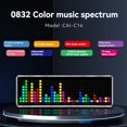 thumbnail image 1 of LED Music Spectrum Sound Display Electronic Clock RGB Light Colorful Spectrum Pickup Atmosphere Lamp Level Indicator, 1 of 8