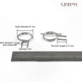 thumbnail image 2 of 3-Pack Coil Torsion Springs for Door Handle Lever Knob Latch Replacement, 2 of 5
