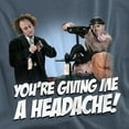 thumbnail image 2 of Three Stooges T-Shirt Headache Unisex Graphic Tee For Men & Women, 2 of 7