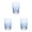 Sky Blue, variant on Xingjin Stackable Plastic Cups, 14 Oz Clear Tumbler Cups With Durable Design, PC Plastic Beverage Cups For Home Kitchen And Restaurant Use