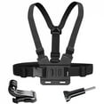 thumbnail image 2 of Chest Strap Mount Belt for Gopro Hero 12 11 10 9 8 7 6 Insta360 R X2 DJI OSMO Action Camera Harness for Go Pro Accessories, 2 of 7