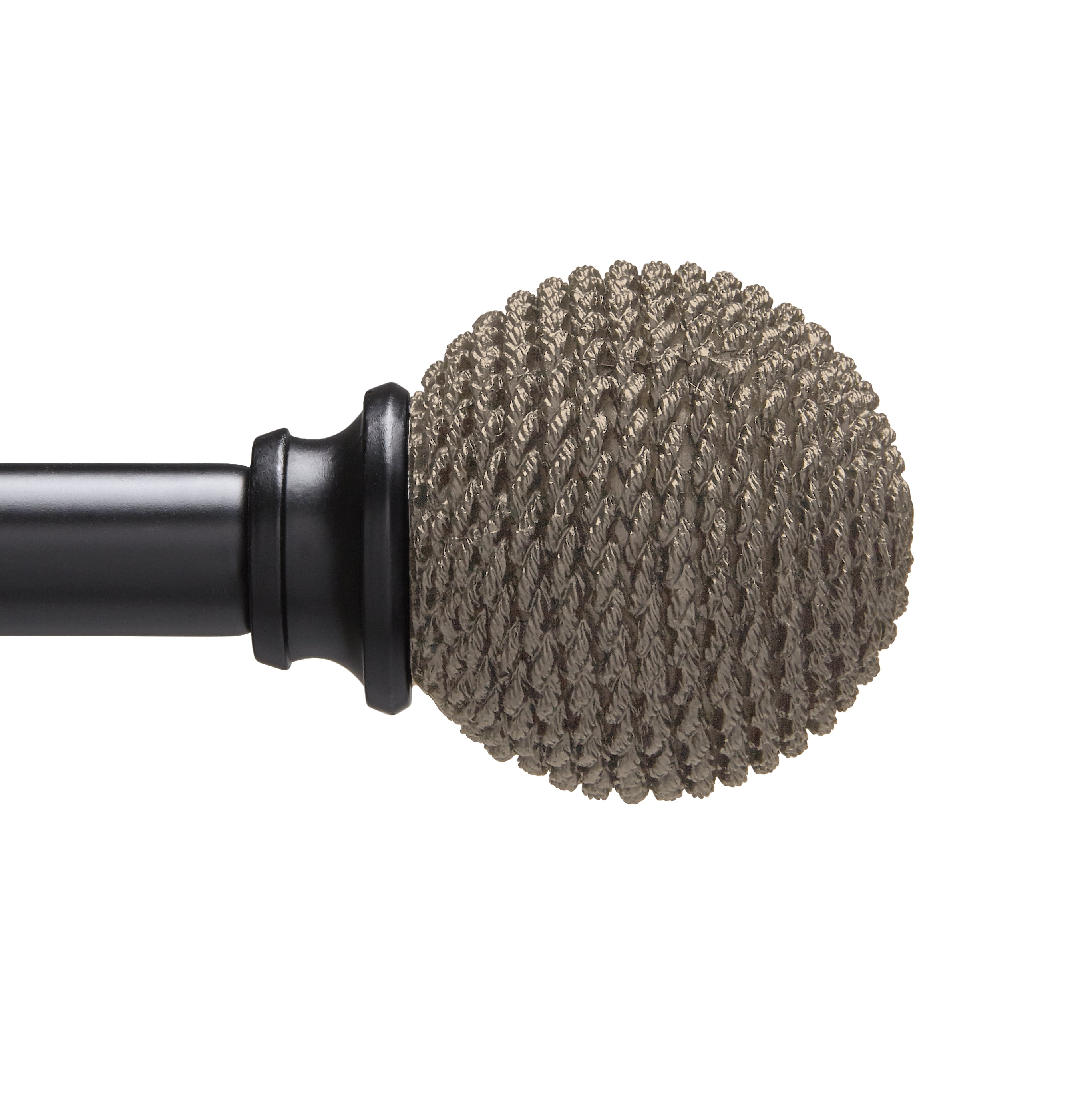Better Homes Gardens 48 84 Rope Ball Drapery Rod Set 5 8