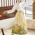 thumbnail image 6 of Chinese Traditional Hanfu Dress Suit for Boys and Girls Han Dynasty Ancient Party Dress Culture Clothing for Halloween, Easter, Christmas Festival, 6 of 8