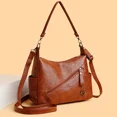 thumbnail image 2 of Bolsos cruzados retro de diseñador, bolsos de cuero suave de lujo para mujer, nuevo bolso de mensajero de hombro de gran capacidad para mujer 2024, 2 of 5