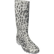 Brinley Co. - Women's Leopard Print Rain Boots
