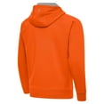 thumbnail image 3 of Men's-Antigua  Orange New York City FC Victory Fleece Raglan Full-Zip Hoodie, 3 of 3